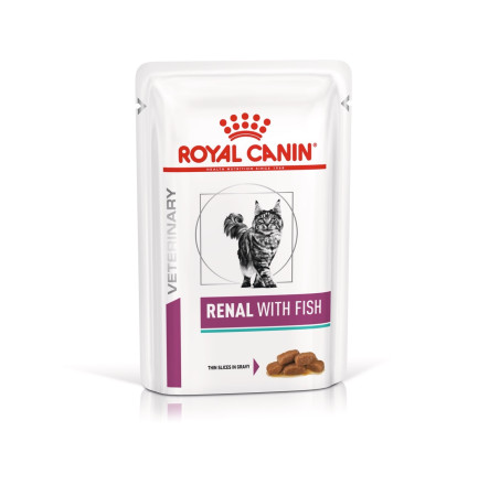 Royal Canin Renal Feline Fish пауч 85 г